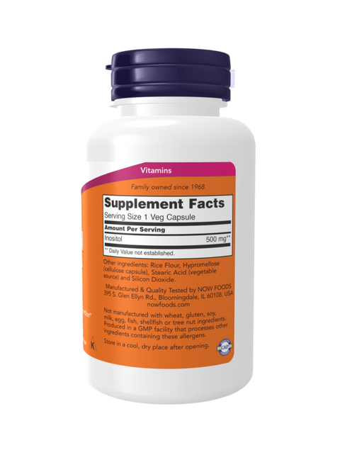 Now Foods | Inositol 500mg