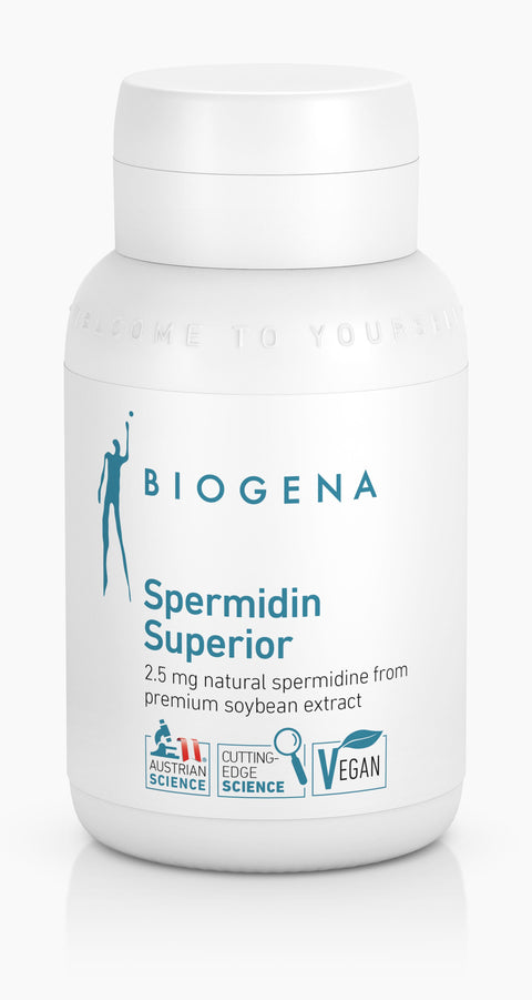 Biogena Spermidine Superior 60 capsules, front of pack