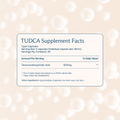 BodyBio TUDCA 60 capsules, supplement facts