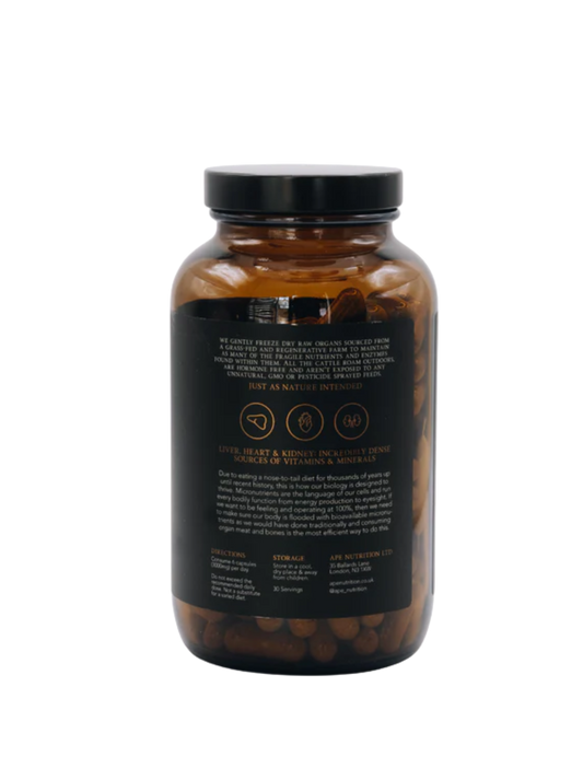 APE Nutrition | Beef Organs