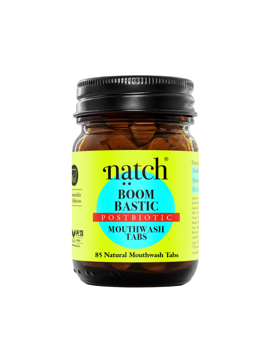 Natch | Boombastic Postbiotic Mouthwash Tablets