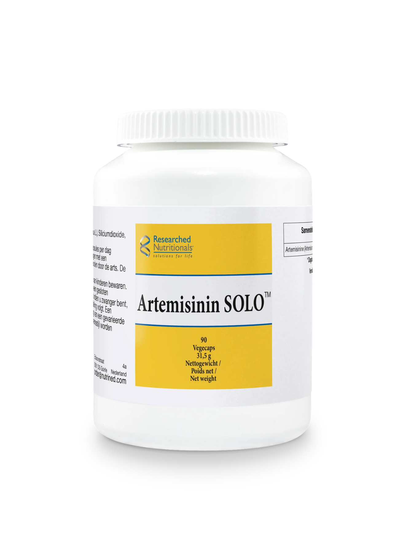 Researched Nutritionals | Artemisinin SOLO (Pure Artemisinin)