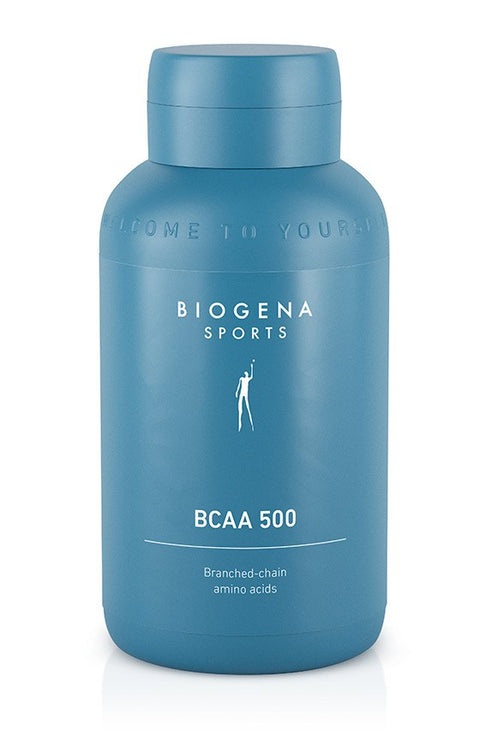 Biogena BCAA 500 120 capsules, front of pack